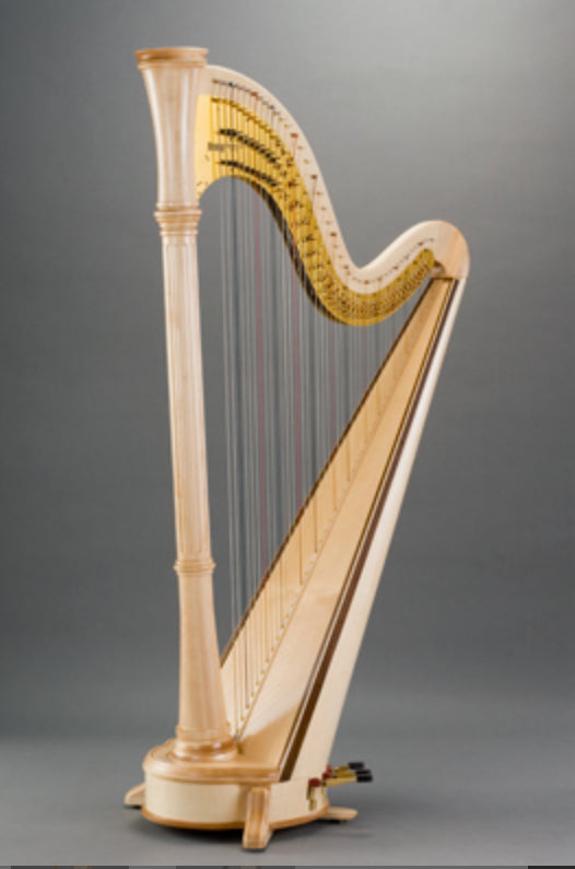 Aoyama Orpheus 46 Straight Soundboard Concert Harp – Derwent Harps