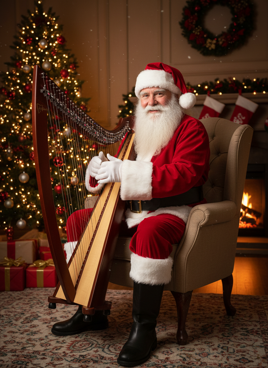 Sian 38 Lever Harp by Harfenland