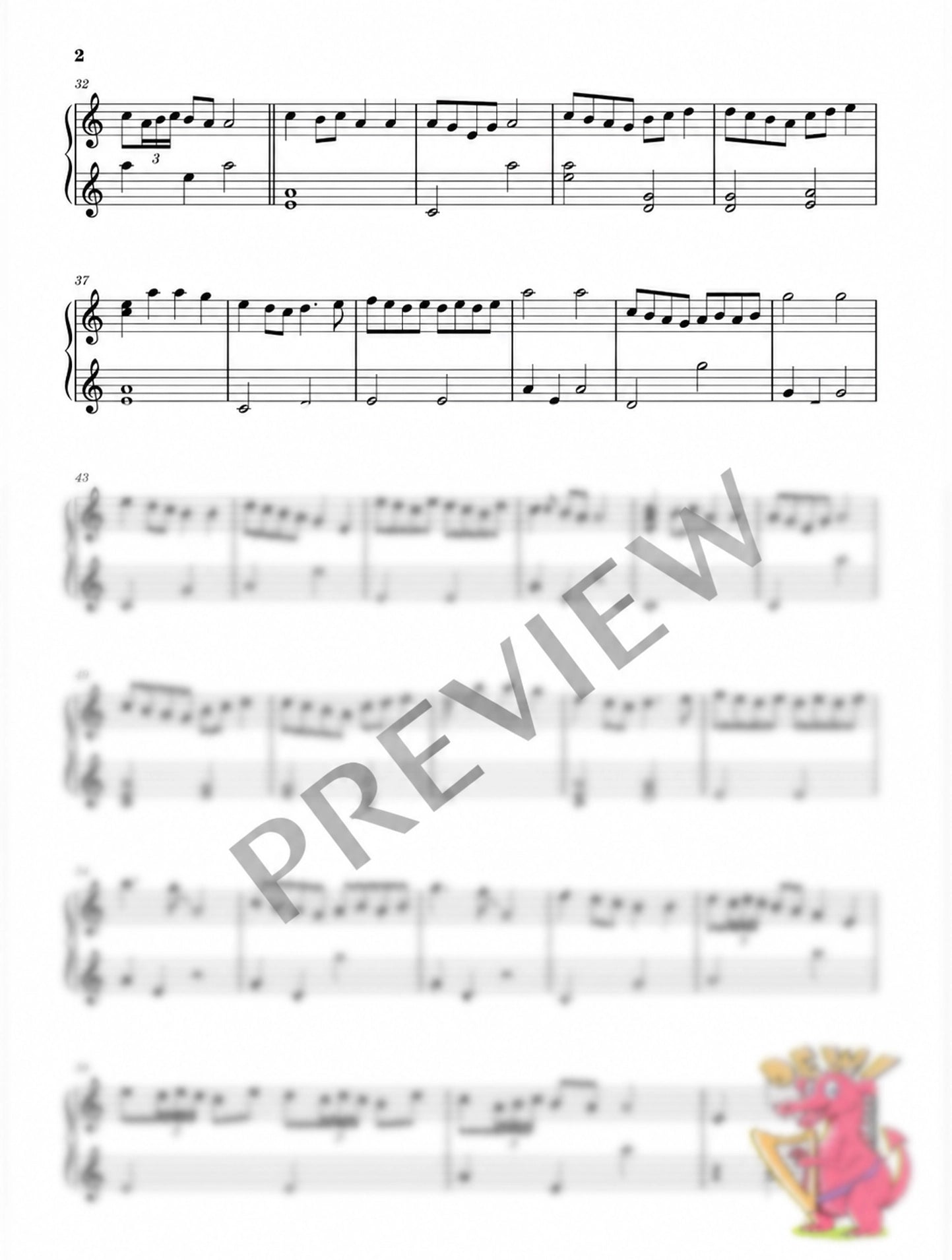 Madam Cole | Discovery 16 Sheet Music | Intermediate Harp