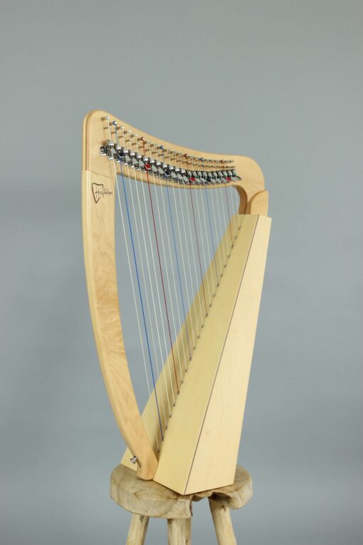 Erin 22 String Lever Harp by Harfenland