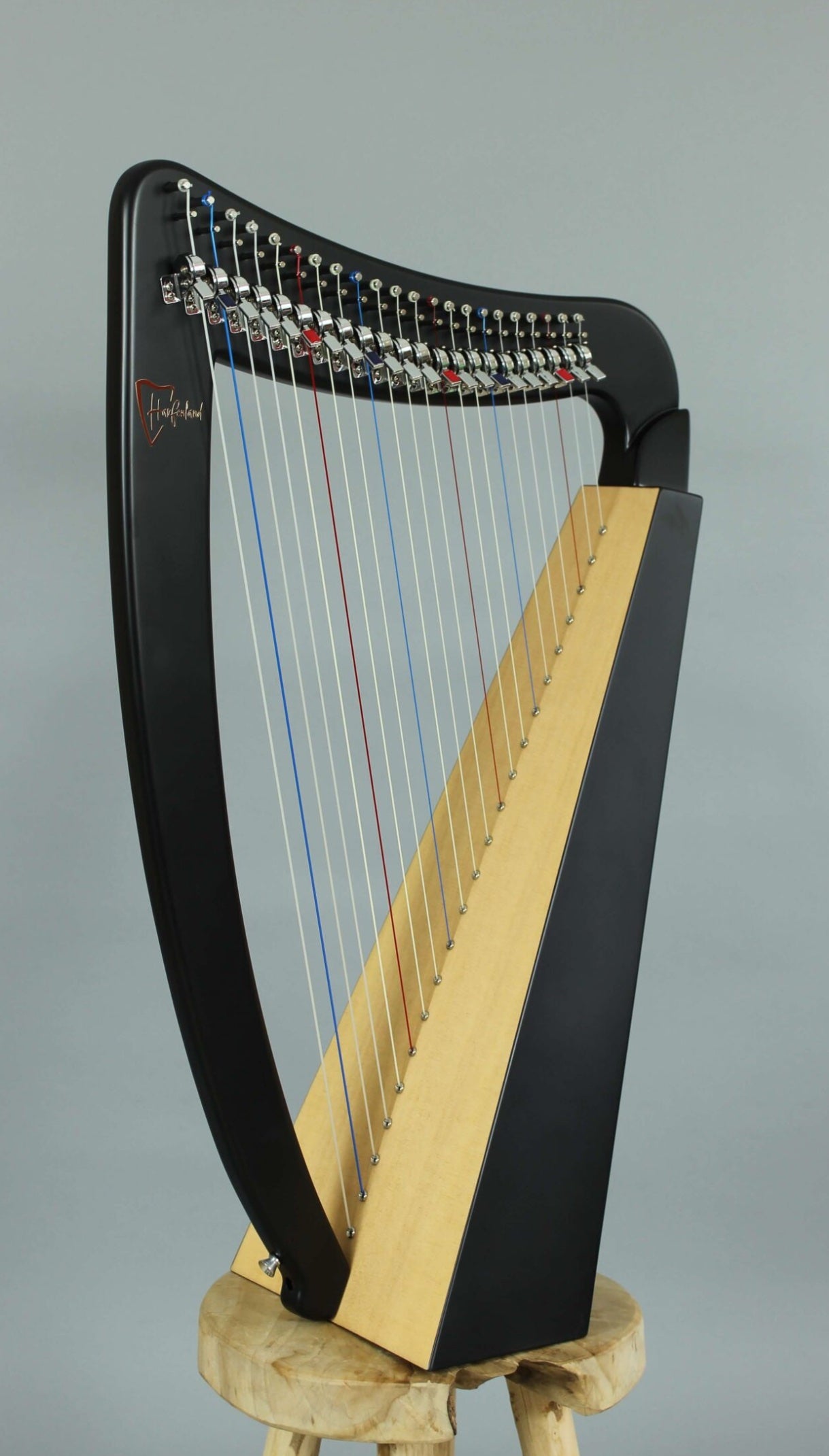 Erin 22 String Lever Harp by Harfenland