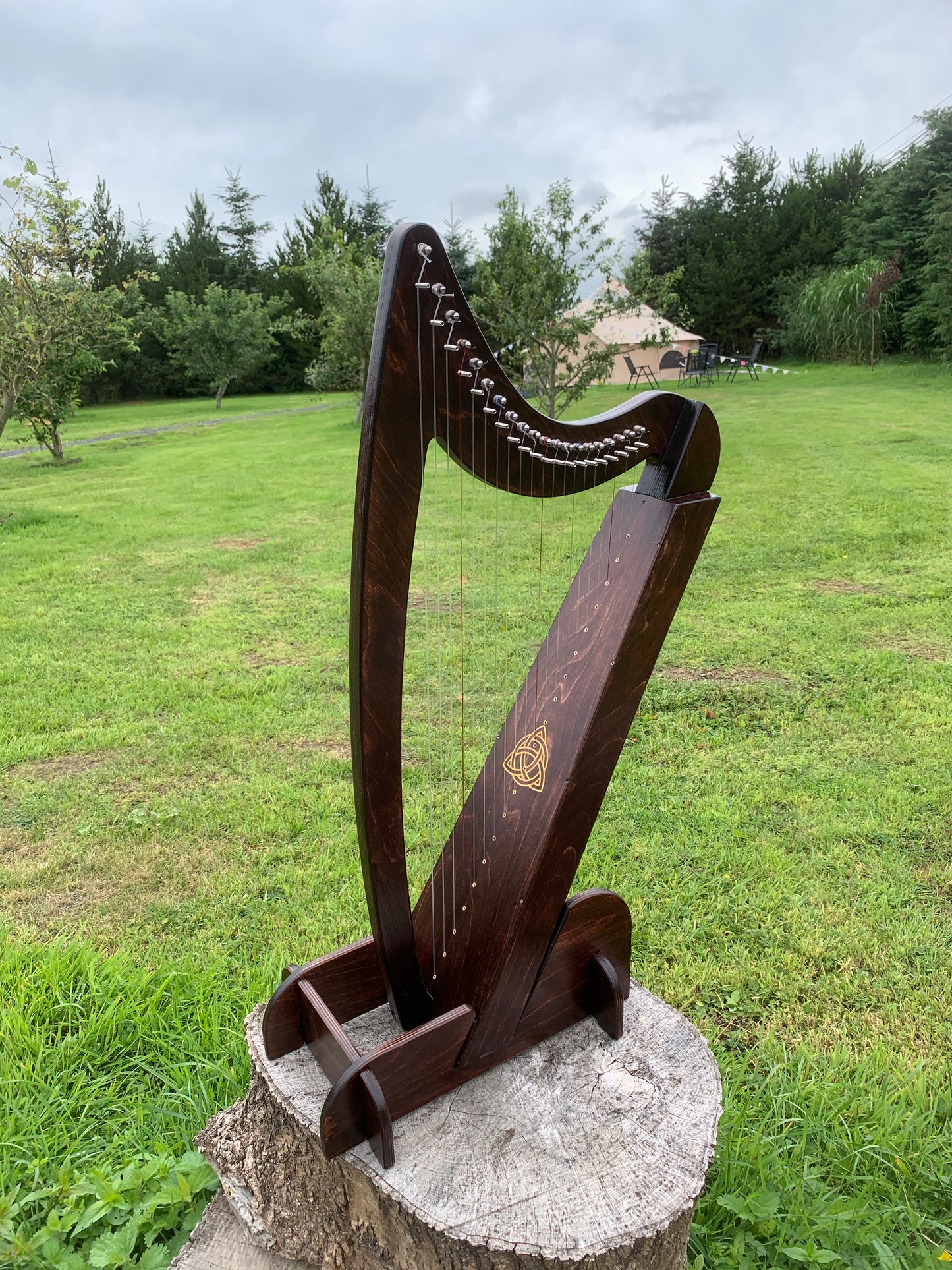 Adventurer 20 with Celtic Knot Engraving with F and C Levers