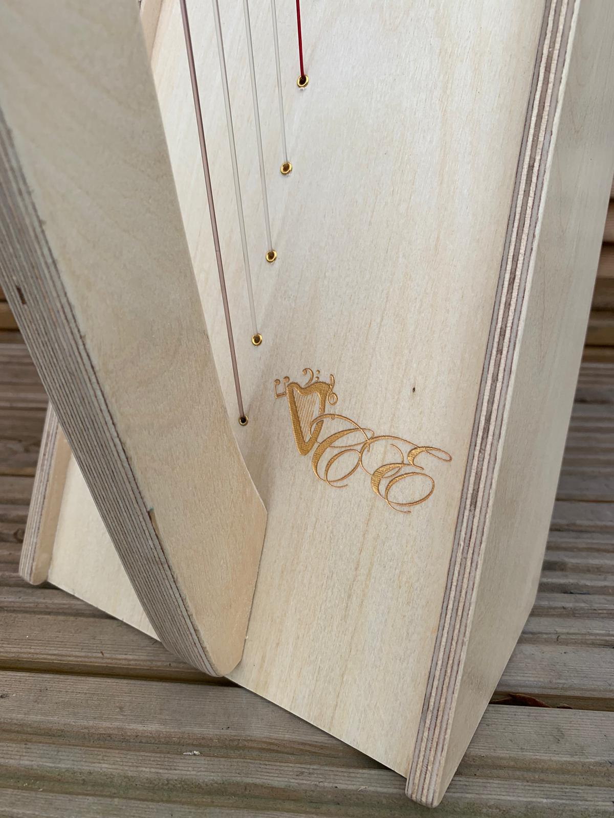 Personalisation of Your Derwent Harp