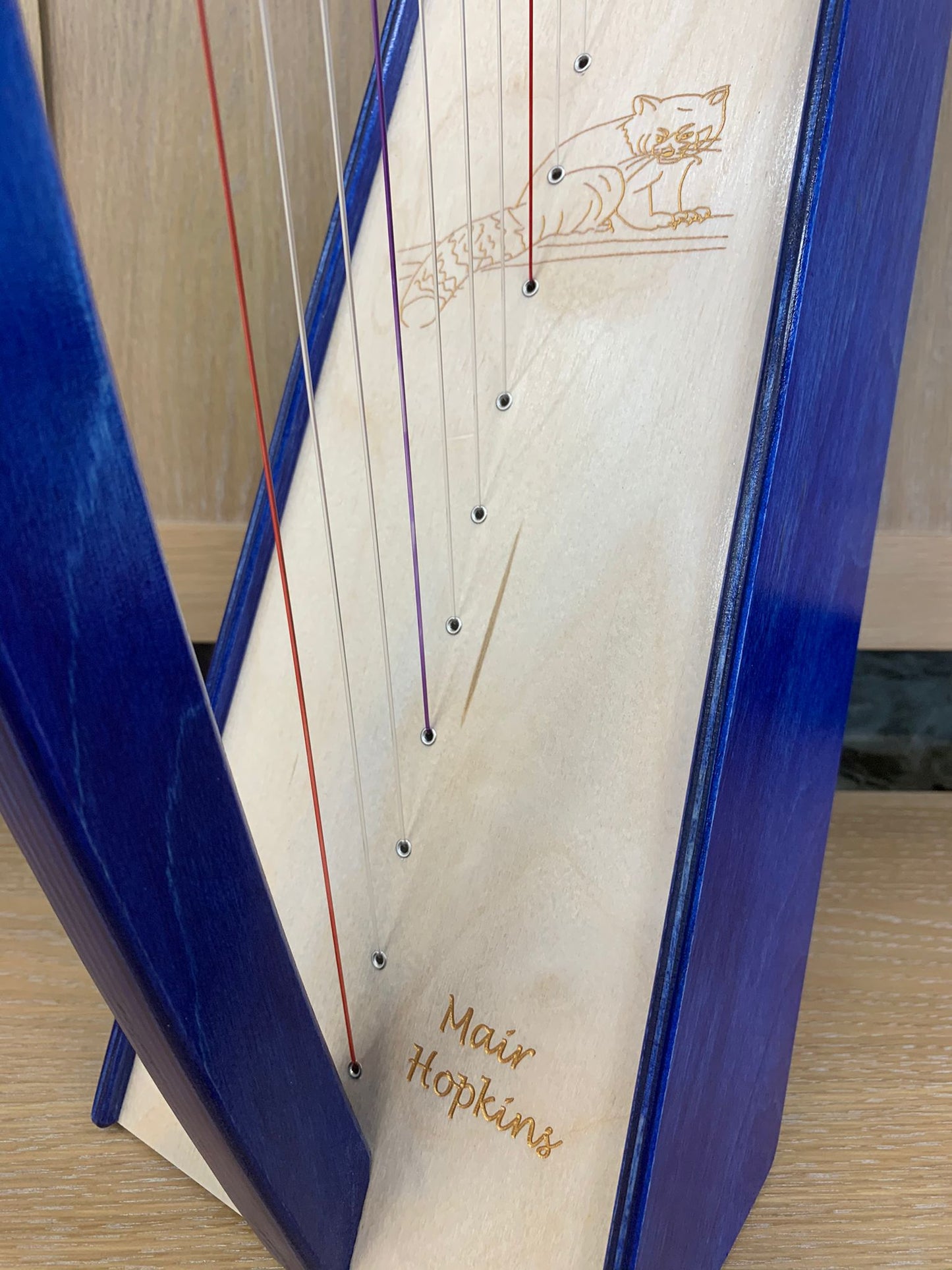 Personalisation of Your Derwent Harp