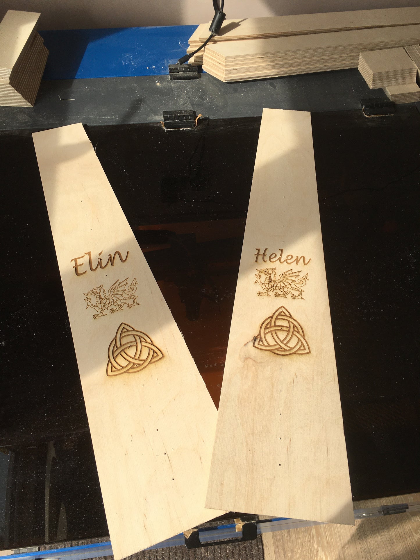 Personalisation of Your Derwent Harp