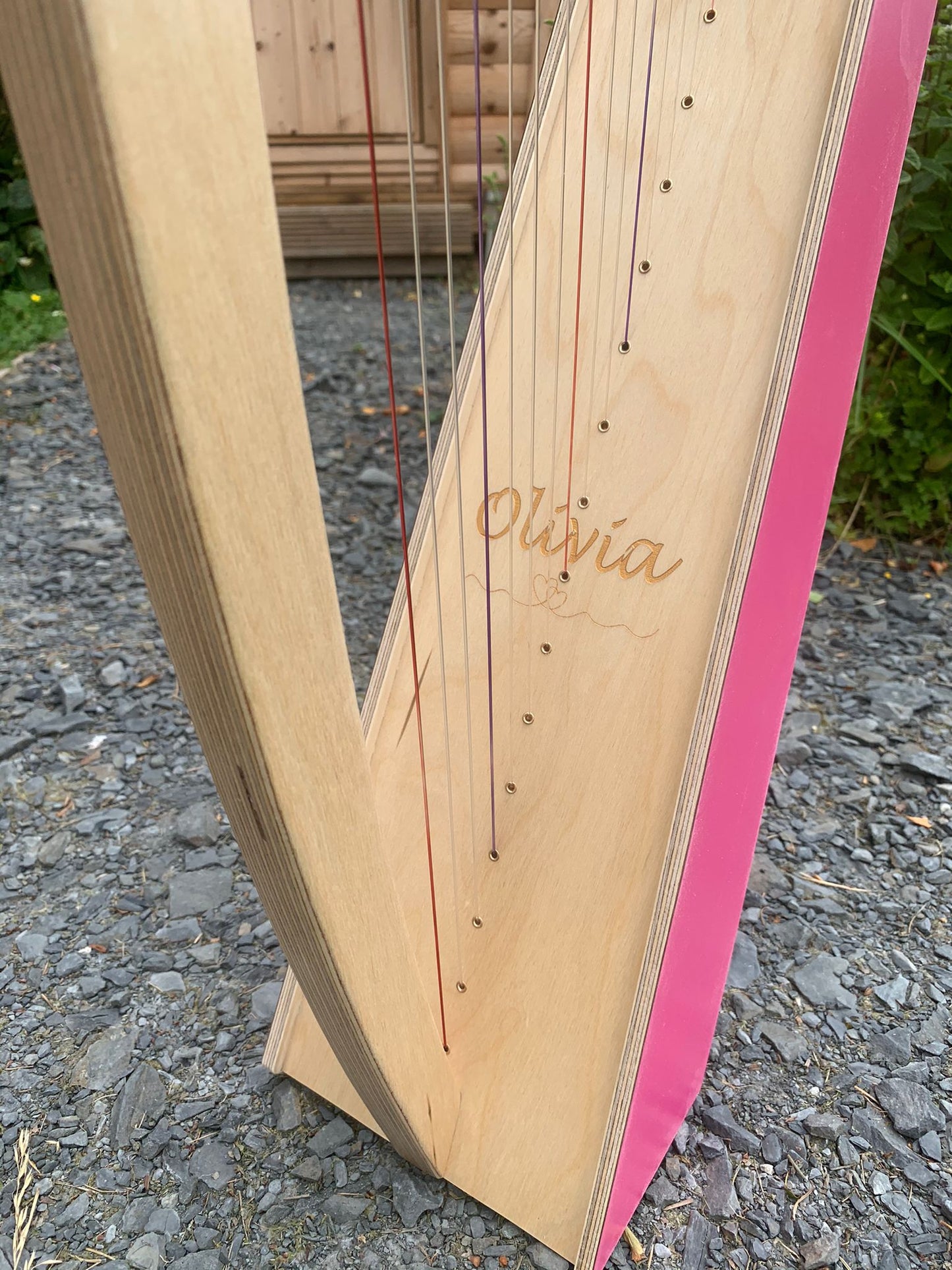 Personalisation of Your Derwent Harp