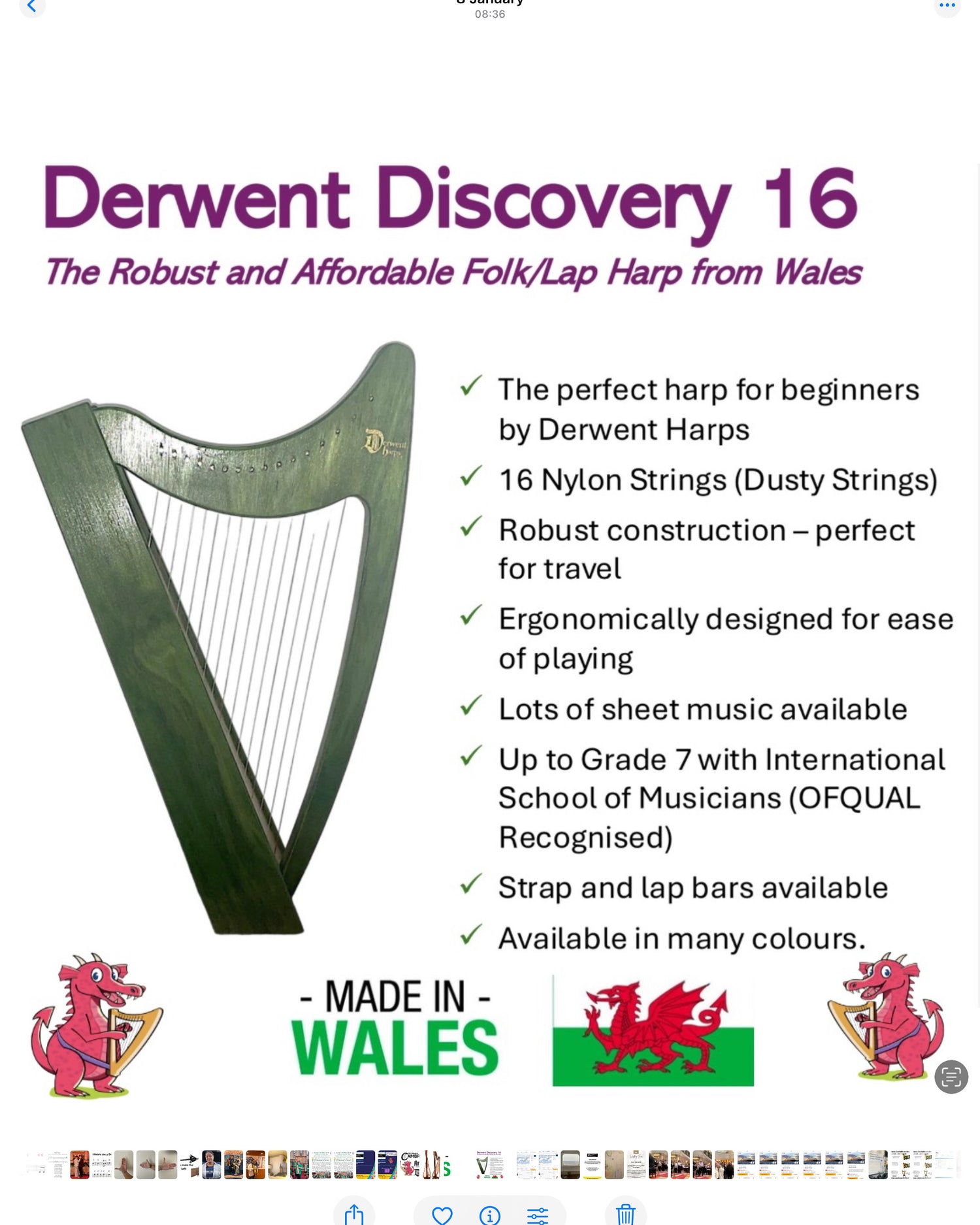 Discovery 16, Harps, Education Bundles, Music and Accessories