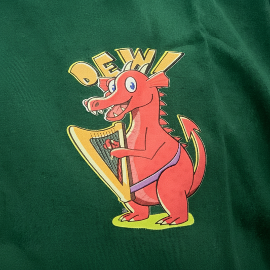 Discover The Harp Tee Shirt Featuring Dewi Draig