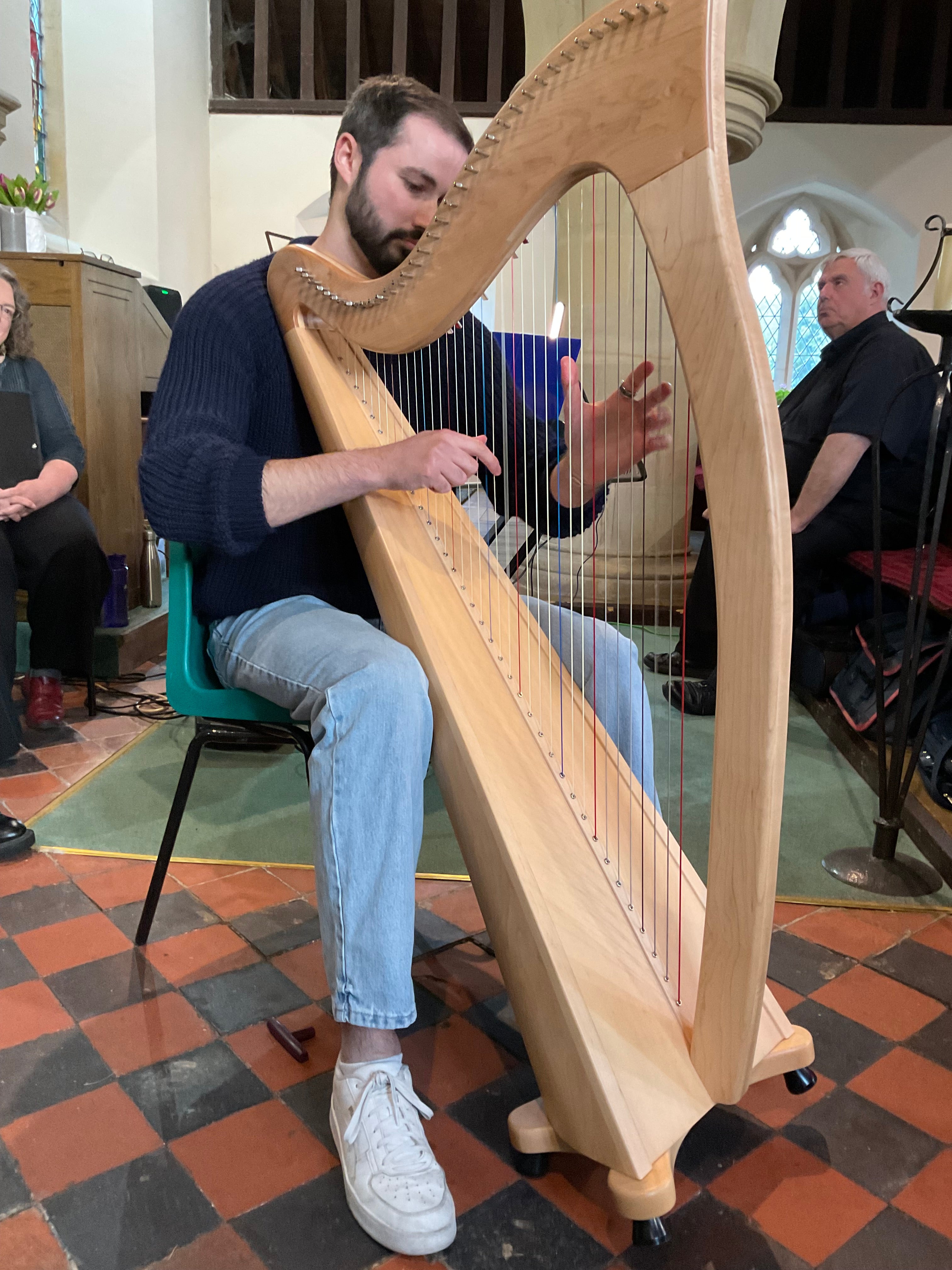 Mali 36 by Harfenland | 36-String Professional Lever Harp