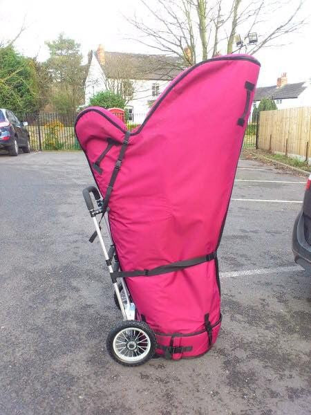 Harporter Harp Trolley | Best Value Professional Harp Dolly / Cart
