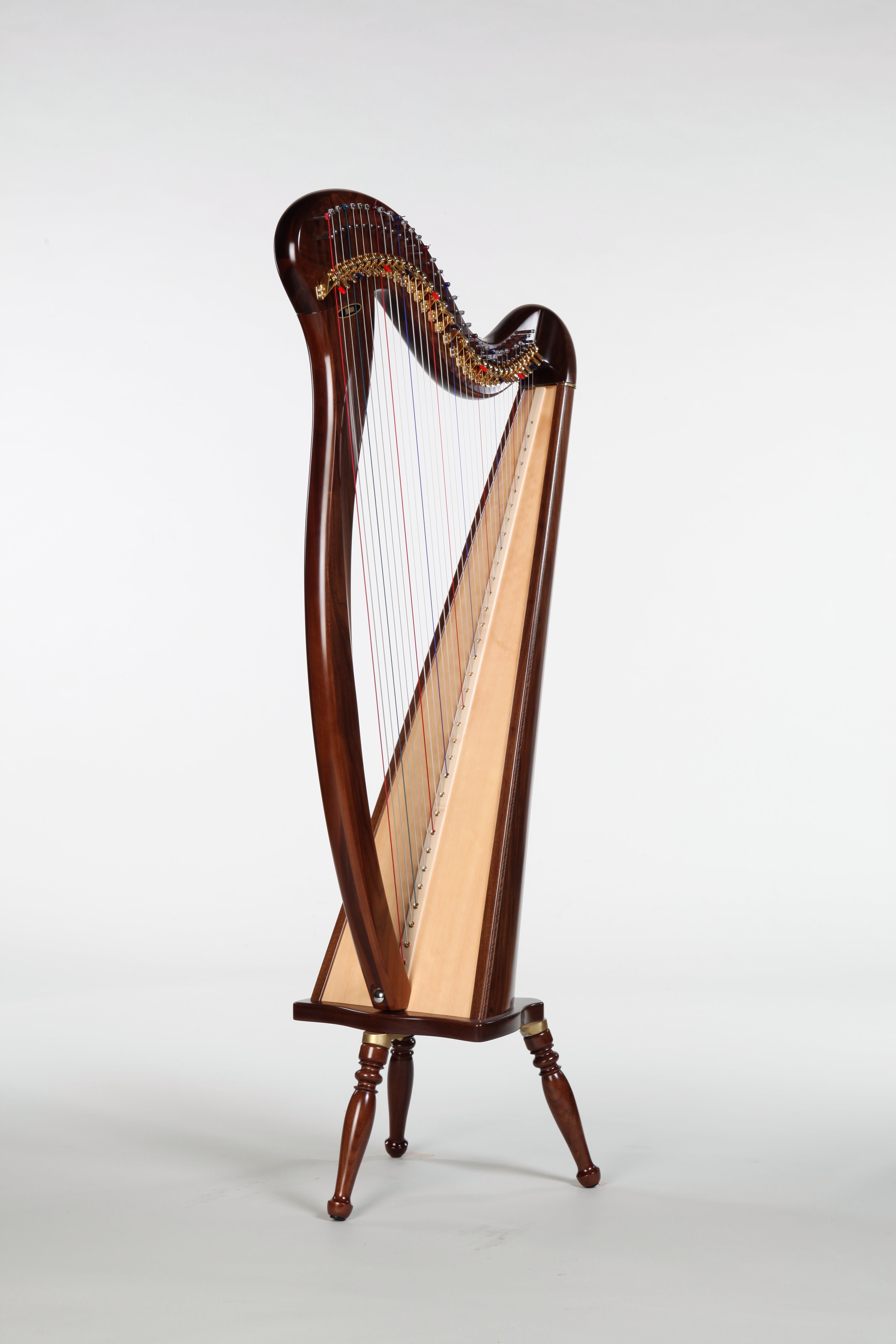 Aoyama Kerry 34 (130B) — 34-String Lever Harp | Cambrian Harps
