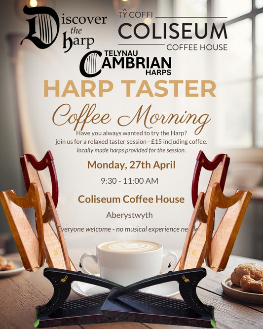 Harp Taster Coffee Morning Aberystwyth - Monday 27/4 9.30-11