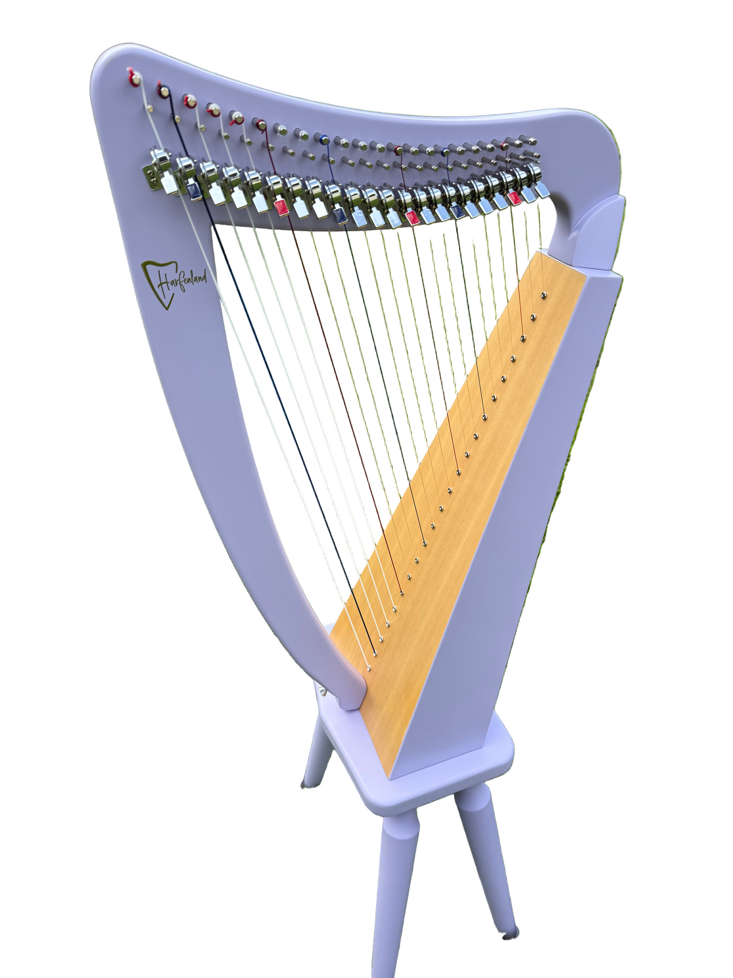 Erin 22 String Lever Harp by Harfenland