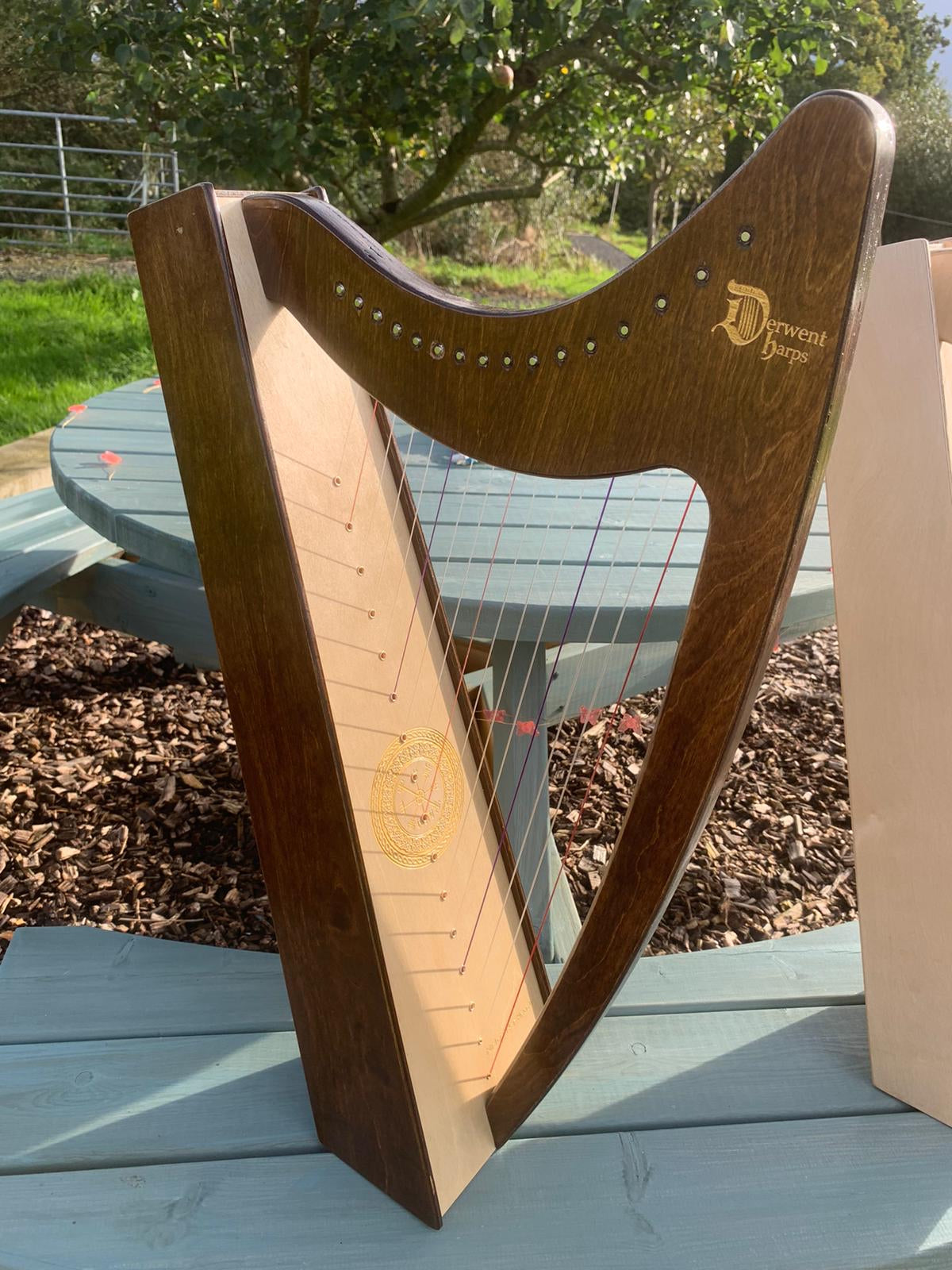 Discovery 16 Norse Mythology Harp | Handcrafted Travel/lLap Harp