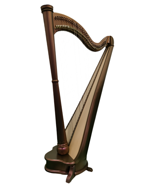 Princess Royale 40-string lever harp by Harfenland 