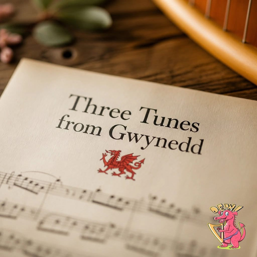 Three tunes from Gwynedd for the Derwent harps discovery 16 harp 