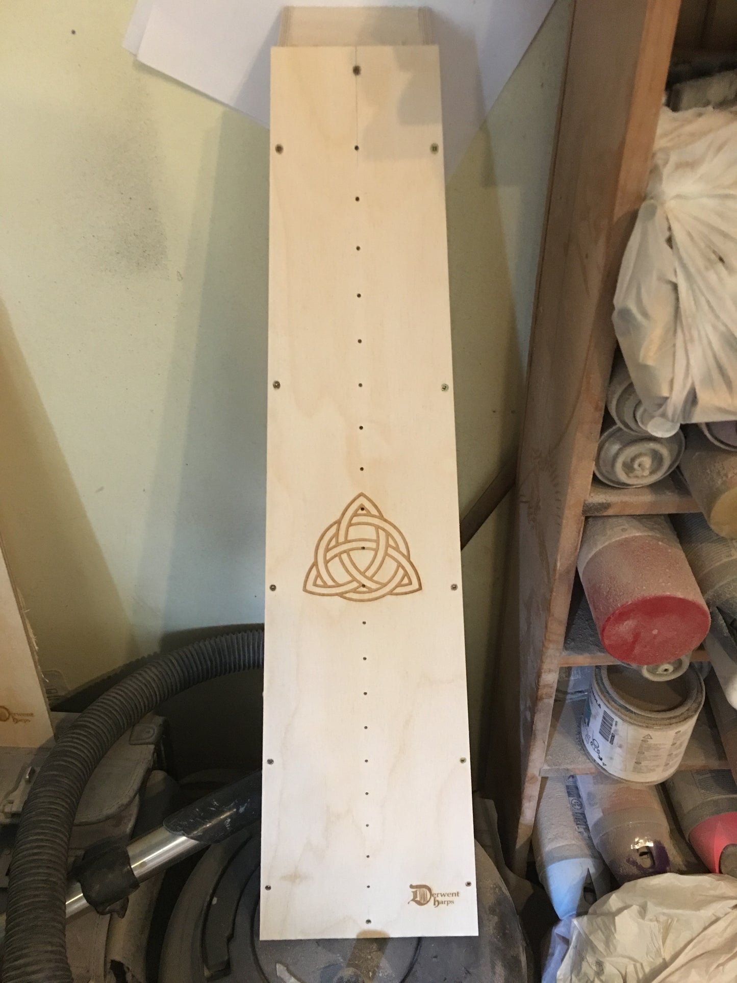 Adventurer 20 with Celtic Knot Engraving with F and C Levers