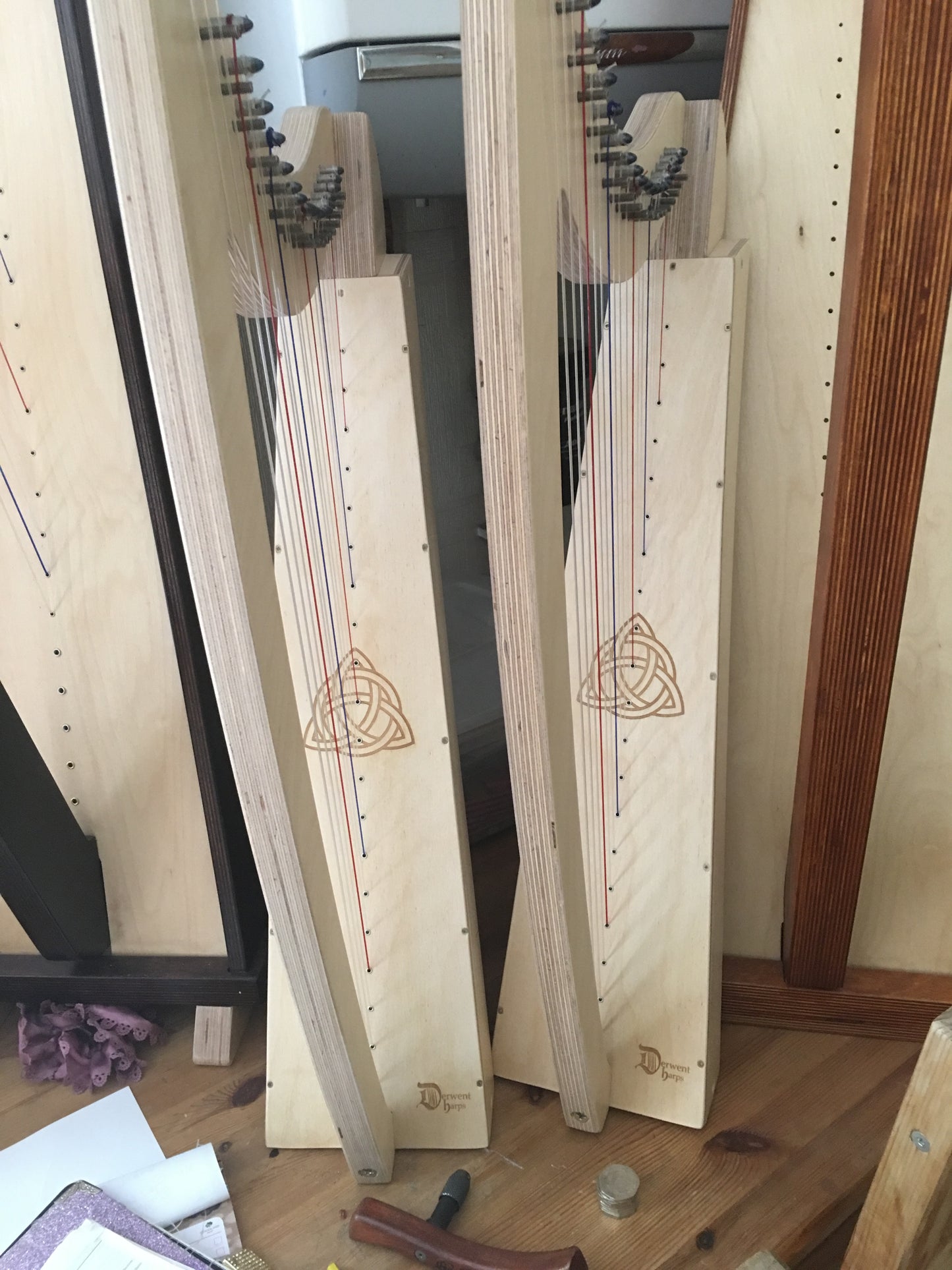 Adventurer 20 with Celtic Knot Engraving with F and C Levers