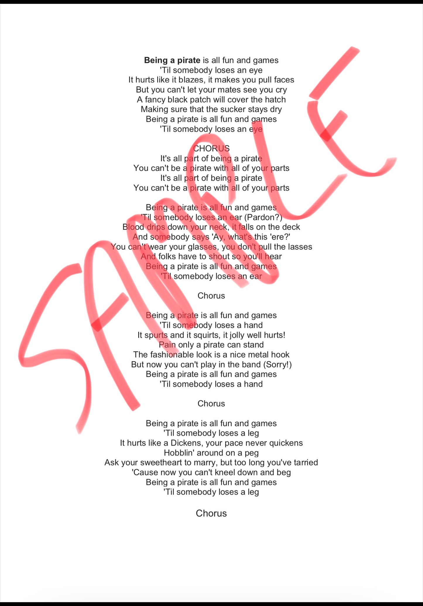 Nine Songs of the Sea for the Discovery 16 and Adventurer 20